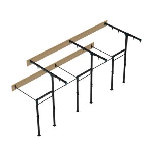 TRI STATION WALLMOUNT RINGS RIG LP6026